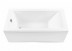 Акриловая ванна Aquanet Bright 00239596, 155 x 70 см, белая (каркас приобретается отдельно)