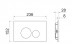 Инсталляция Ceramicanova Envision с унитазом Ceramicanova Metropol CN4002MB_1001CH_1000 Rimless CN4002MB, крышка микролифт, сантехфарфор, клавиша Round хром глянцевый