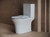 Напольный унитаз Ceramicanova с бачком Fortuna CN9001 Rimless, безободковый, крышка микролифт, белый, сантехфарфор