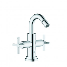Смеситель Kludi Nova Fonte Classic 203130520, для биде, с донным клапаном, хром