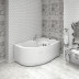 Ванна гидромассажная акриловая Радомир Vannesa Massage Ирма, 150 х 97 см, система актив хром, левая/правая