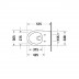 Подвесной унитаз Duravit Architec 45720900A1, безободковый, крышка микролифт