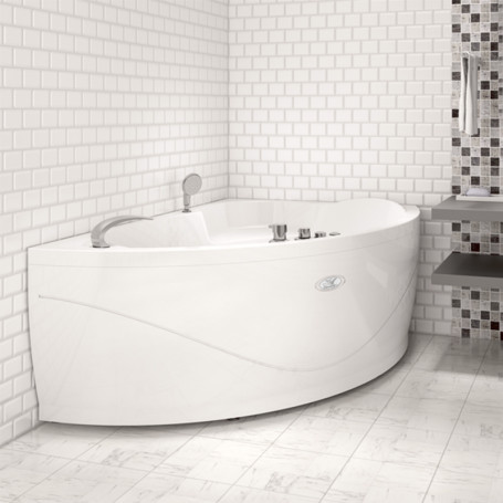 Ванна гидромассажная Радомир Vannesa Massage Алари L/R 168 x 120 см, система актив хром