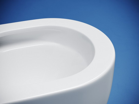 Напольный унитаз Ceramicanova Metropol CN4001T-B/CN4001-T, безободковый, смыв Торнадо, сиденье микролифт, белый, сантехфарфор