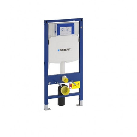 Инсталляция Geberit Duofix с унитазом Geberit iCon, сиденье микролифт клавиша Sigma 01 хром глянец, комплект креплений, GEB30021500784