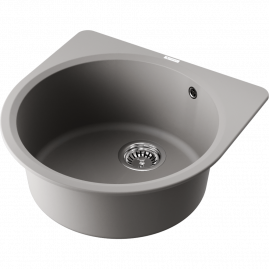 кухонная мойка Omoikiri Akegata 51-GR Artgranit/leningrad grey 4993756