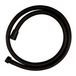 Душевой шланг Aquame AQM1500B, 150 см, пластиковый, цвет черный