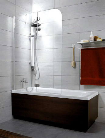 Шторка на ванну Radaway Torrenta PND 100 прозрачное стекло L (201202-101NL)