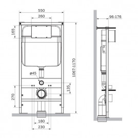 Инсталляция SantiLine SL-5007T-G+SL-01/G, безободковый унитаз и клавиша зеленые матовые, смыв торнадо, сиденье микролифт