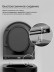 Подвесной унитаз Ceramicanova Ulma, CN4006TMB, Торнадо, безободковый, крышка-сиденье микролифт, черный матовый, сантехфарфор