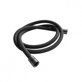 Душевой шланг Aquame AQM1503GM, 150 см, текстиль/ПВХ, gun metall