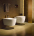Подвесной унитаз Duravit Me by Starck Rimless, безободковый крышка микролифт, 45290900A1