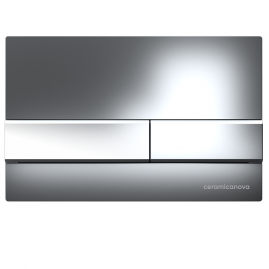 Сет 4 в 1: инсталляция Ceramicanova Envision с подвесным унитазом Metropol CN4002_1002CH_1000 Rimless CN4002, сантехфарфор, шумоизоляция, кнопка смыва Flat хром