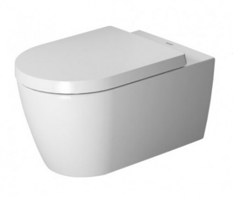 Подвесной унитаз Duravit Me by Starck, крышка микролифт, 2528090000/0020090000