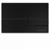 Сет 4 в 1: инсталляция Ceramicanova Envision с подвесным унитазом Metropol CN4002_1002B_1000 Rimless CN4002, шумоизоляция, кнопка смыва Flat черный матовый