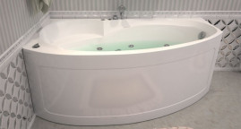 Акриловая ванна Aquanet Jersey 203989/203988, 170 x 90 см R/L (каркас приобретается отдельно)