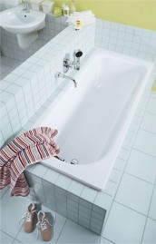 Стальная Ванна стальная Kaldewei Eurowa 170x70 см mod. 312-1 standard 119812030001 без покрытия, белая  (1198.1203.0001)