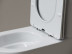 Напольный унитаз Ceramicanova Mia CN1801T, безободковый, смыв Торнадо, сиденье микролифт, белый