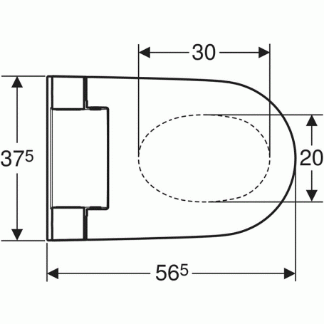 Умный электронный унитаз-биде Geberit AquaClean Alba 146.350.01.1, подвесной, безободковый, крышка микролифт, альпийский белый