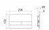 Сет 4 в 1: инсталляция Ceramicanova Envision с подвесным унитазом Metropol CN4002MB_1002M_1000 Rimless CN4002MB, сантехфарфор, шумоизоляция, кнопка смыва Flat хром матовый