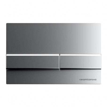 Сет 4 в 1: инсталляция Ceramicanova Envision с подвесным унитазом Metropol CN4002MB_1002M_1000 Rimless CN4002MB, сантехфарфор, шумоизоляция, кнопка смыва Flat хром матовый